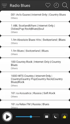 Blues Radio Stations Online android App screenshot 2